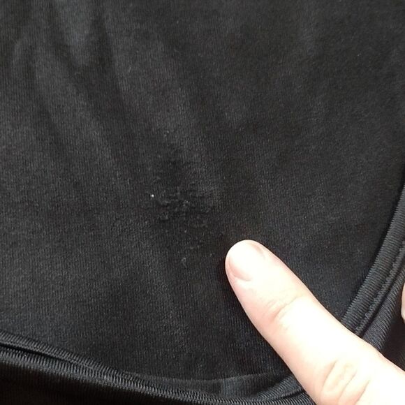 Set of Three Liz Claiborne Tops, Women's Size XL- 2 Black Tanks and 1 Pink Tee - Picture 14 of 16